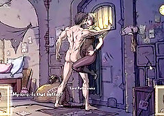 Strip game adventure with player exploring sexy choices in a magical world