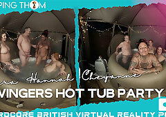 Hot Tub Party At Thoms House - PeepingThom