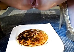 Pancake With Cum Is Her Favorite Meal Ejaculation Creampie POV Blond Homemade, spunk fountain, cum, hd, Lucy Cat, Lucy Cattiva, Blond Cat, Michaela Fe