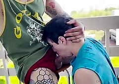 Daniel Gets More Than A Workout