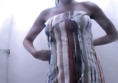 This aged lady was putting on a easy ebony bikini and getting willing to go to the beach, not knowing that a hidden camera is filming her in the chang