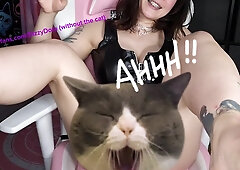 ASMR SNATCH SOUNDS GROANING MASTURBATION FEET UP