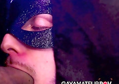 Sexy stud Zack Mackay offered his big ass to get banged in the glory hole with hairy