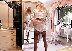 Painful Anal Stretching With Facial