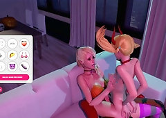 Dickgirl jizz flows two