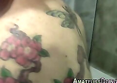 Newbie cum sprayed by bbc