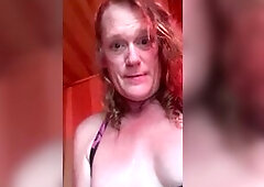 Kitty gets freaky in the sauna, Provincetown