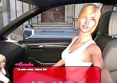 Interactive story experience in a video game style