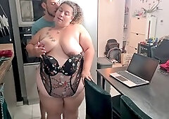 My boss Abricot Sucree takes me hard in his mansion