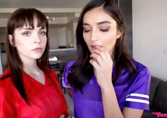 Super sunday with my step sis and her acquaintance - s12:e1