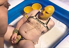 Gay shower, niemieckie porno, seks grupowy