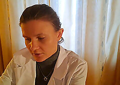 Young russian doctor gave me a blowjob at the appointment! (ASMR POV)