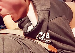 Disabled Boys Can Be So Horny Dildo Riding Sucking & Cumming