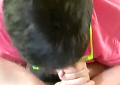 Fresh Homie Heard I Deepthroat Excellent Fuckpole, Desired to Find out for himself