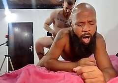 Muscular-body, gay-blowjob, young-man
