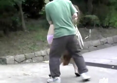 I got skirt sharked in the park while walking in the park