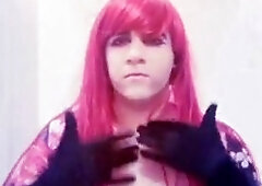 Lingerie high heels, thigh high boots strip, lingerie