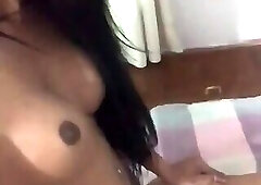 Nicole Ferraz fucking her boyfriend bareback