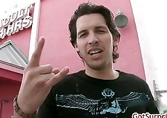 Straight guy gets his nice cock sucked