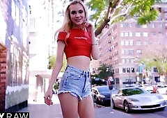 TUSHYRAW Blond Teen Has Unforgettable 1st Anal Experience