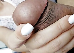 Hawt real wife enjoying a lot of morning sex gets a large jizz flow and a creampie #three ????????