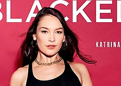 Good interracial doggy style fuck with a long-legged Katrina Colt