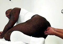 Fisting Central: Very tasty coach riding big balls in shower