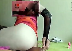 you will love this sissy buttplug anal video