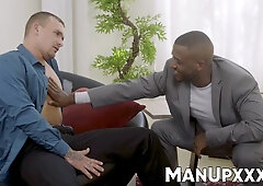 BBC dude Micah Martinez cowboy rides and deepthroats Isaac X