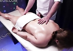 434 Wow! This depraved masseur nude himself and ejaculated in my throat (!) during my massage session! XSanyAny