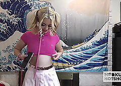 Golden Beauty Anastasia Knight Gets A Raw Doggystyle Screwing!