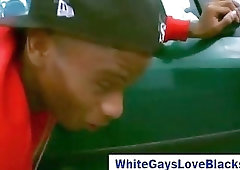 Black homie gets fucked in the ass
