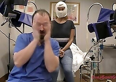 Taylor Ortega Undergoes Her Mandatory College Gynecological Exam @ Doctor Tampa's Gloved Hands @ Gir