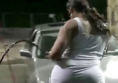 Aroused tranny ass fucks black man in mutual XXX