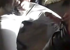 Black leather&smoking