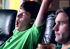 Next Door Youngster Sleepover Morning Schlong