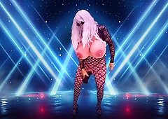 X Bowl Lady Mask Sissy Strippers #2