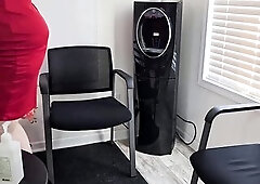 Caught stranger jerking off In Dentist Expecting area & made him shoot his cum on my pants.