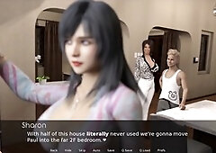 Step mom is a total mega-bitch in this wild adult game