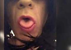 Disappointed booty-plugged sissy vagina & clitfun