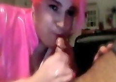 My first cock Stacey in Pink