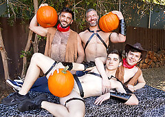 Dakota Lovell and another twink take it on Christmas