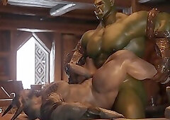 Iron Bull Gay 3D Animation Compilation