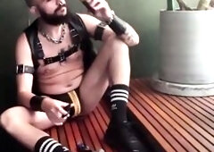 That bold rocker drilled me over whilst I was smokin'.