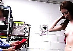 Pizza Delivery Chick Gets Her Tiny Cavity Searched For <Censored> Merchandise