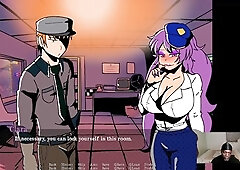 Emma Frost rides a giant ebony stud with her curves