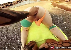 YOSHIKAWASAKIXXX - Yoshi Kawasaki Spreads Axel Abysse Crevice