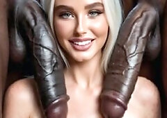 Jessylee With Her BBC Fantasy