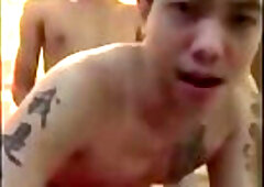 Thai cute bottom hard fuck