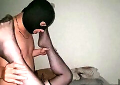 Older crossdresser slave, old men in nylons, slave